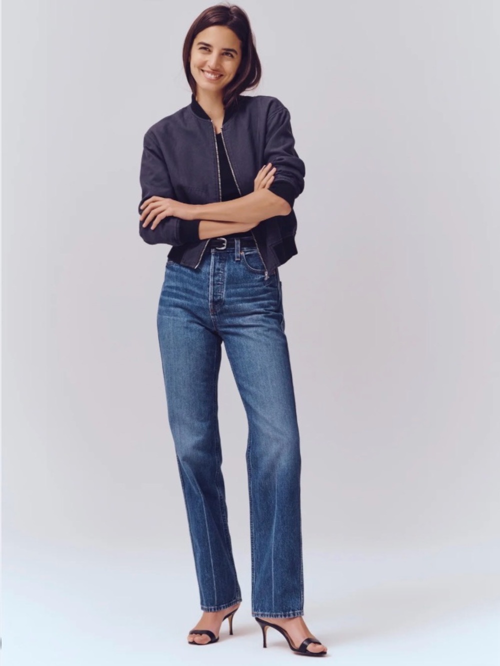 Alex Mill Carla High Rise Straight Jeans size 28